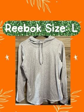 Women’s Reebok sweatshirt- Size Large- like new! Only worn once!